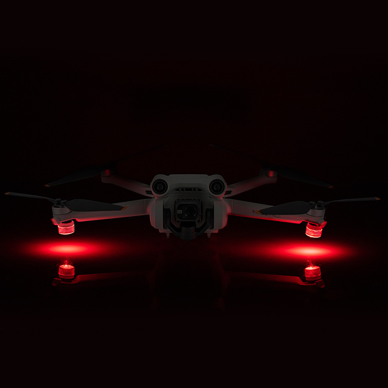 Drone Tablet Mount - Luz Nocturna roja y azul, indicador