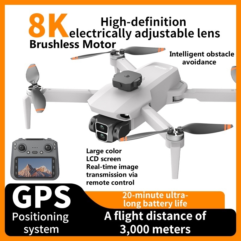 Drone Power Bank - Dron RC 8K con Cámara, Evitación