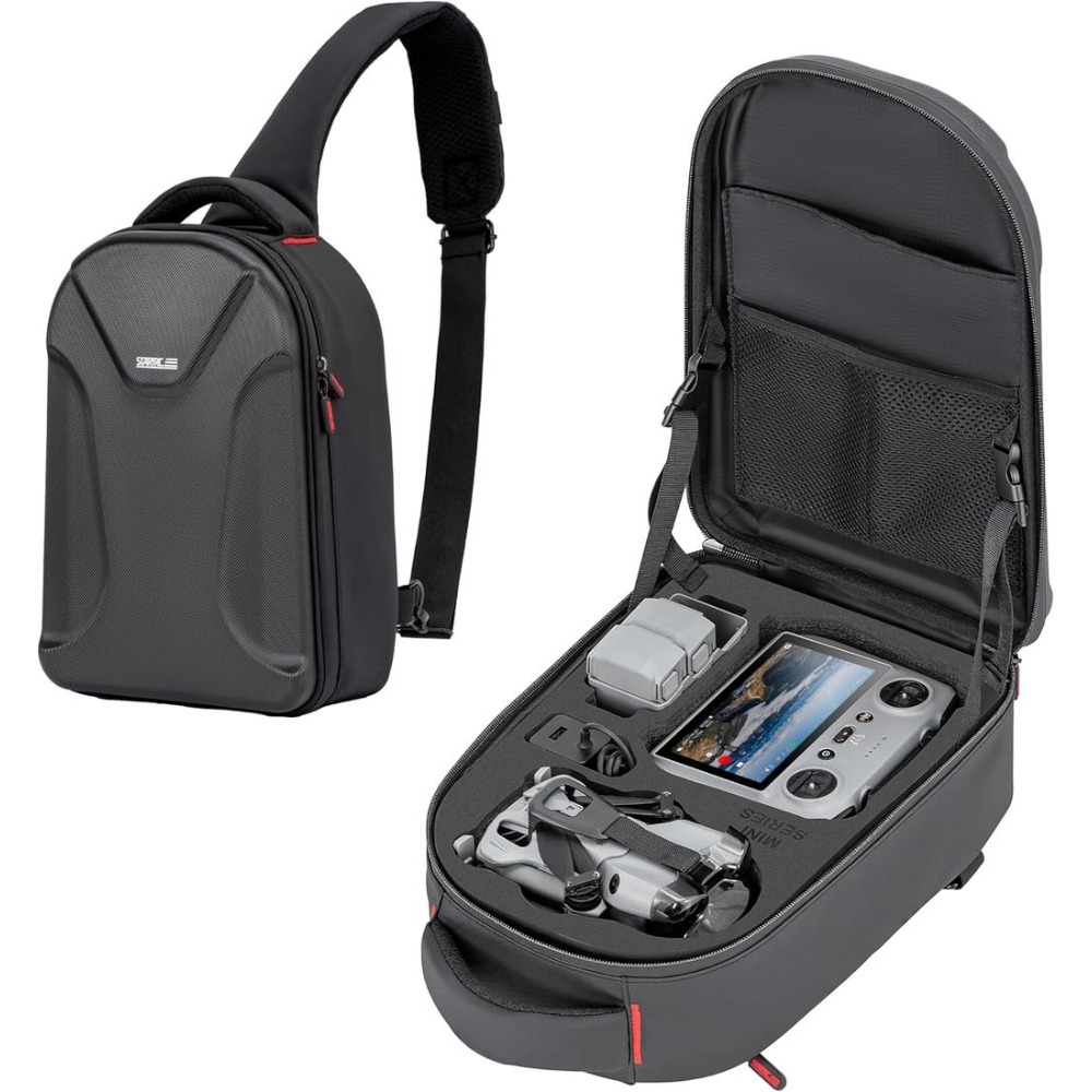 Drone Backpack - Mochila rígida impermeable para DJI Mini