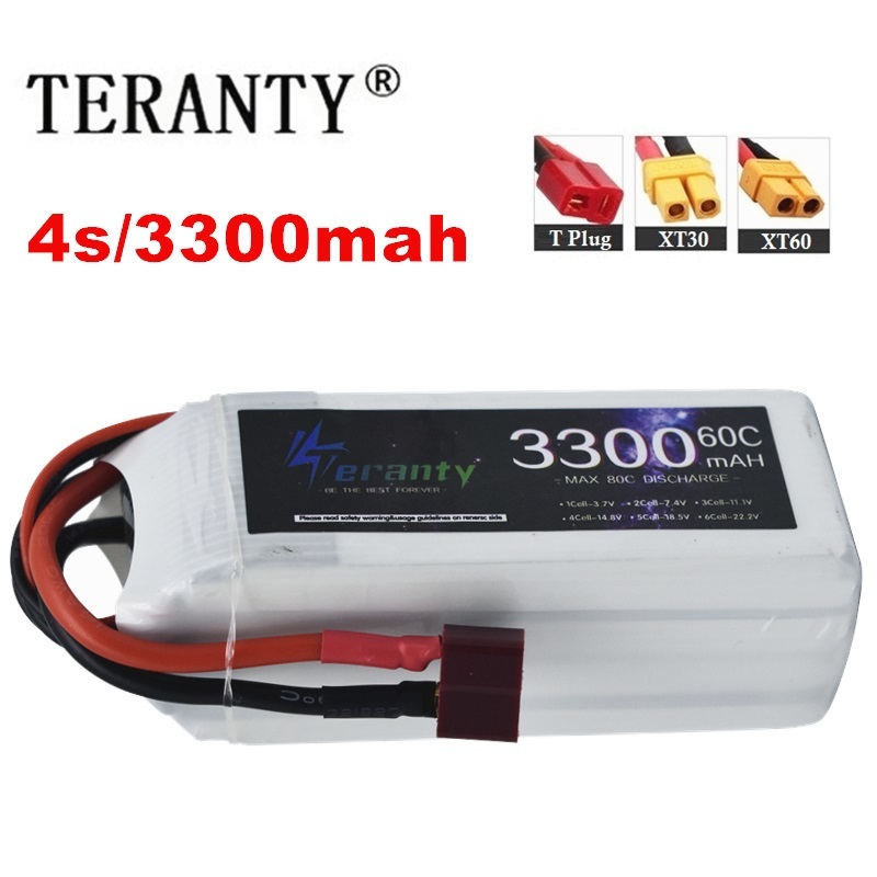 Drone Power Bank - Batería recargable LiPo 4S 3300mAh 60C