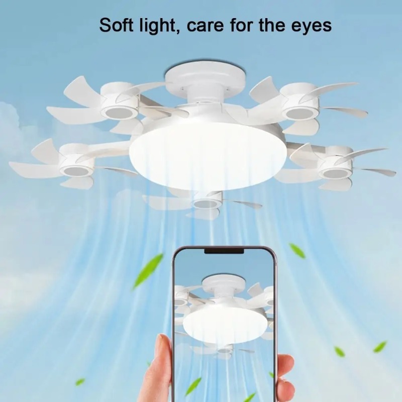 Drone Beacon Light - Ventilador de Techo LED Creativo con