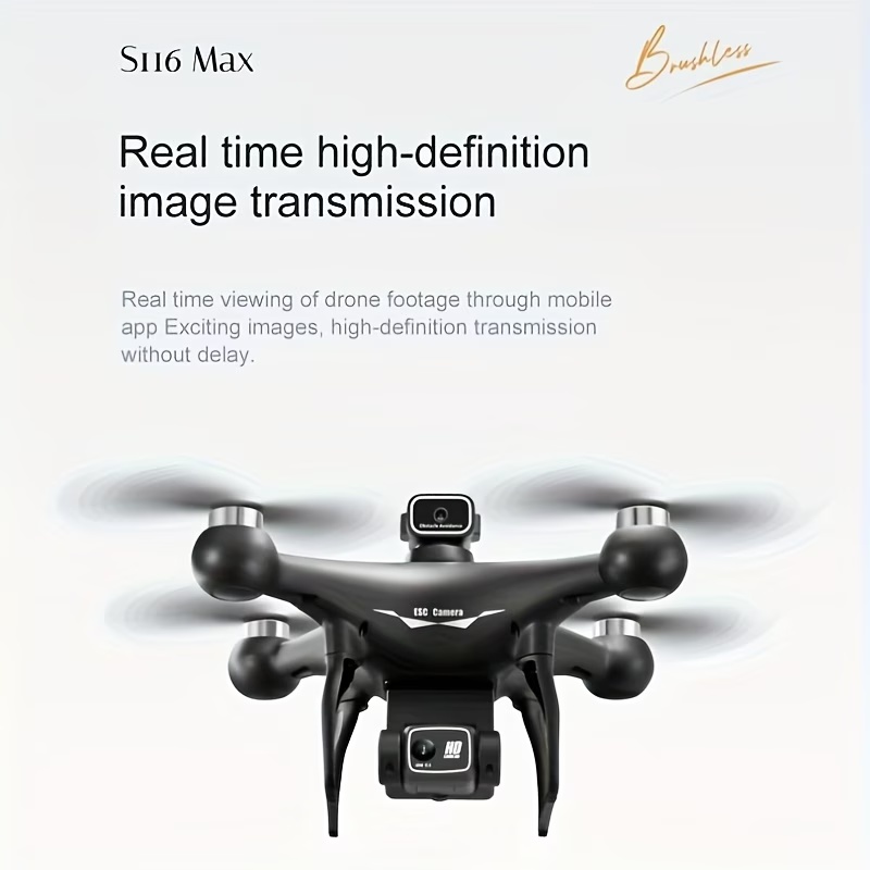 Drone Beacon Light - Nuevo Dron S116 con Motor sin