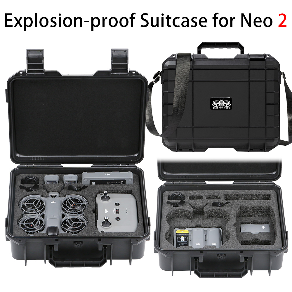 Drone Hard Shell Case - Funda para DJI NEO 2, funda