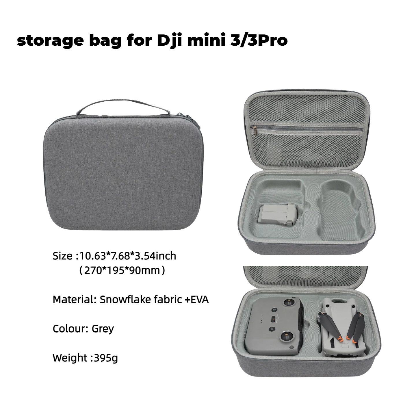 Drone Joystick Cover - Bolsa dura de EVA para Dron