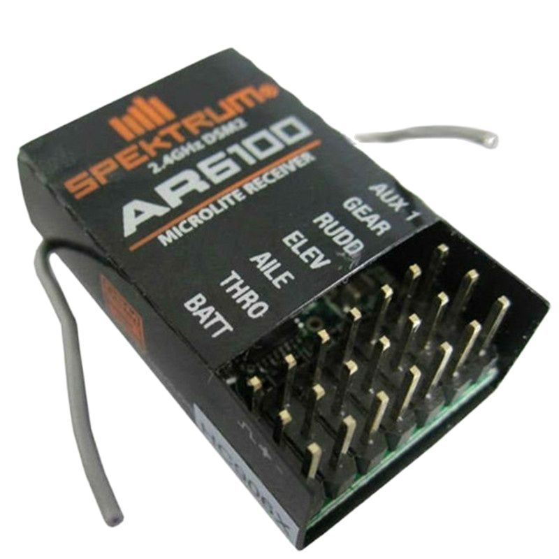 Drone Battery Adapter - Receptor AR6100 DSM2 6CH 2,4 GHz