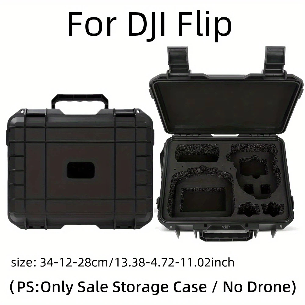 Drone Hard Shell Case - Para estuche de almacenamiento DJI Flip,