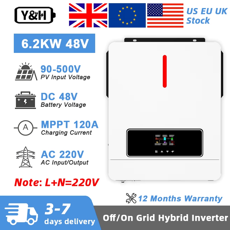 Drone Solar Charger - Inversor Solar Híbrido Y&H de 6.2KW,