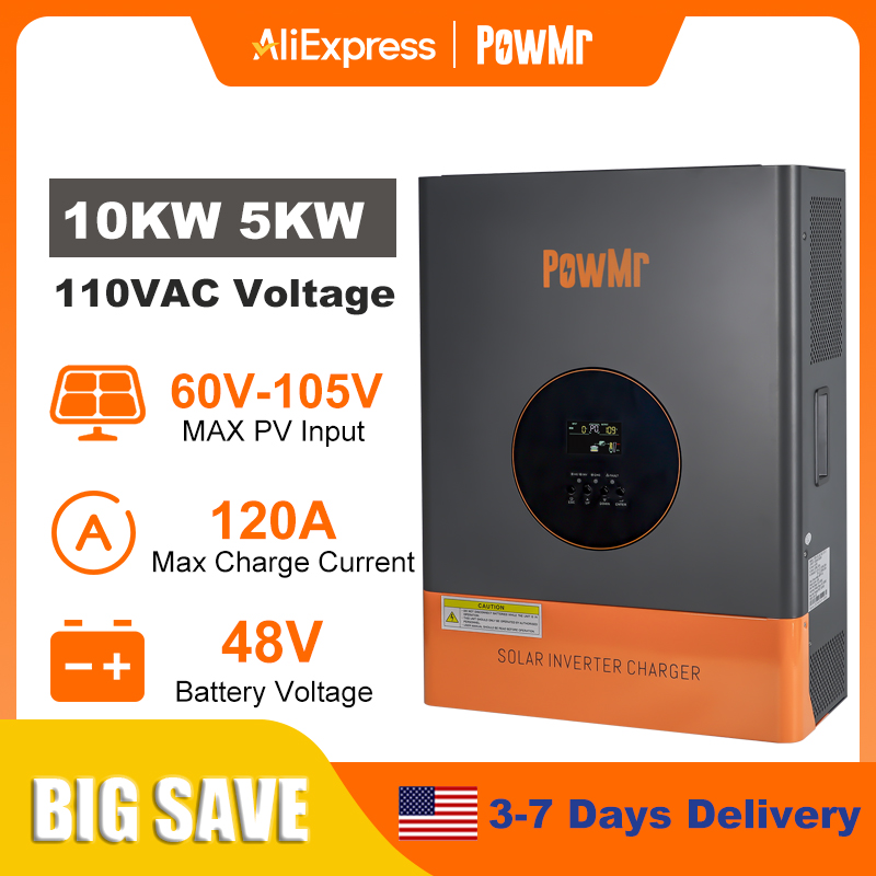 Drone Solar Charger - Inversor de Fase Dividida PowMr de