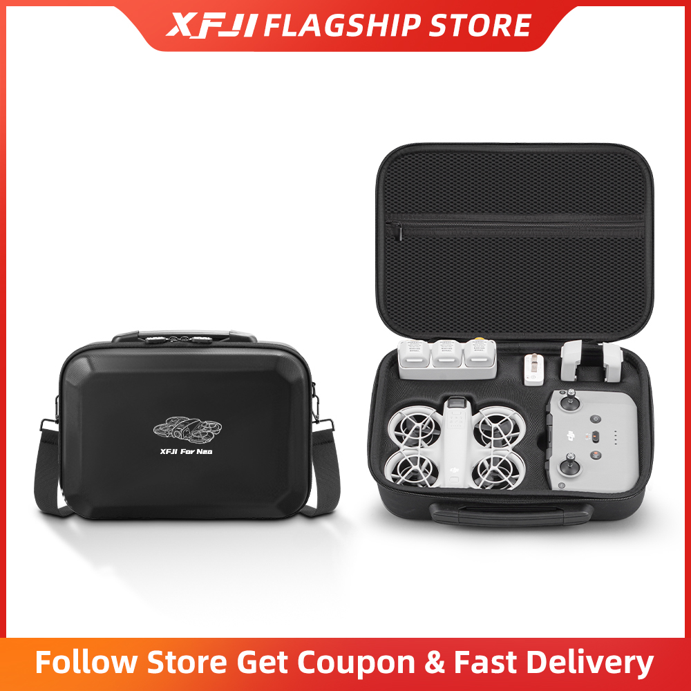 Drone Hard Shell Case - Estuche de Transporte XFJI Compatible con