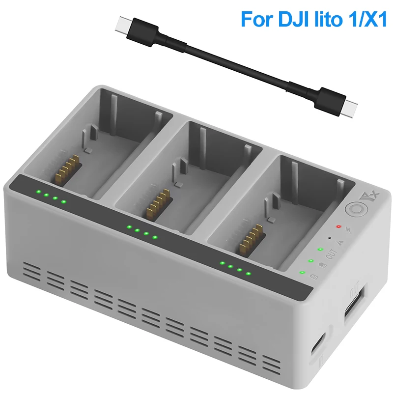 Centro de Carga para DJI LITO  - Drone Charging Hub reseña y precio
