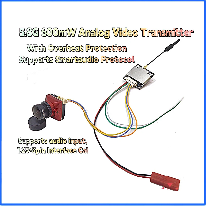Traje FPV SLONWAKE con transmi - Drone Controller Screen reseña y precio