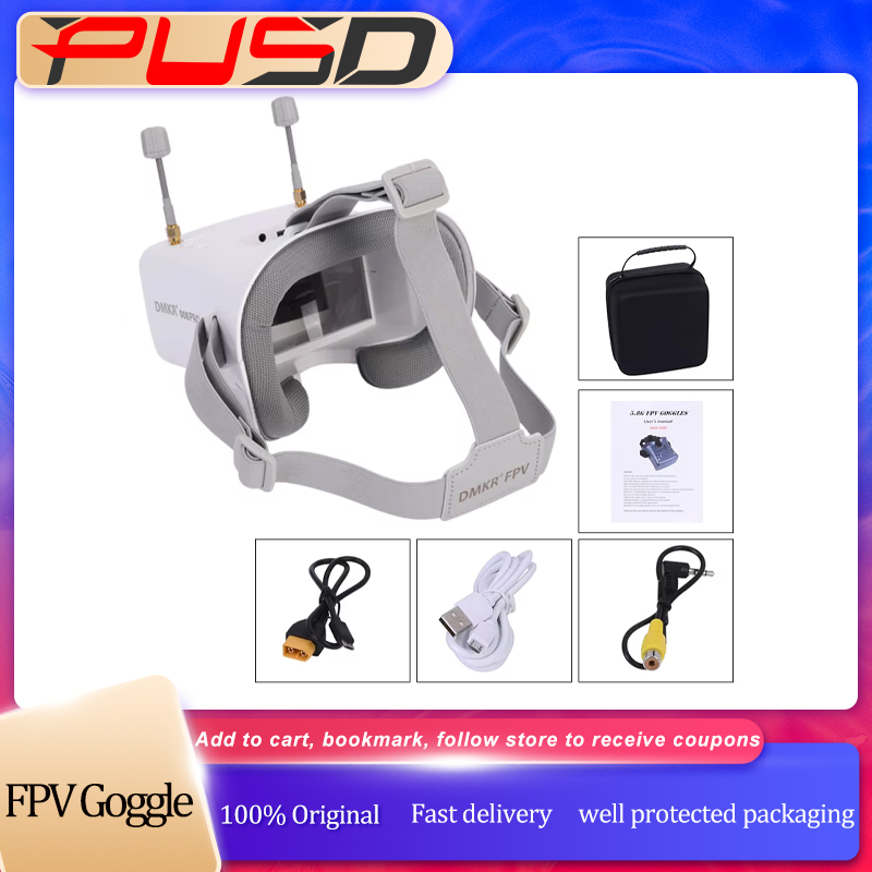 Gafas FPV Originales 008D PRO  - Drone Battery Adapter reseña y precio
