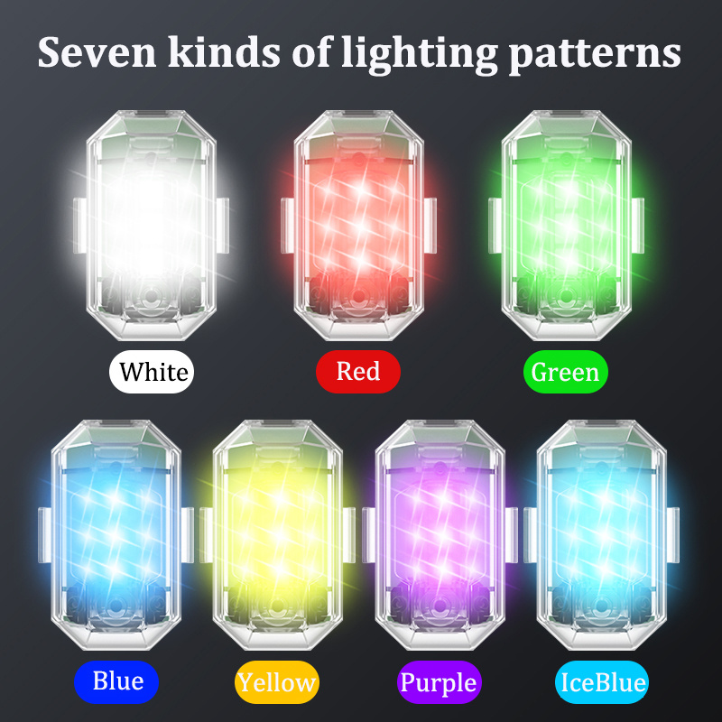 2/4 Luces LED Estroboscópicas  - Drone Strobe Light reseña y precio