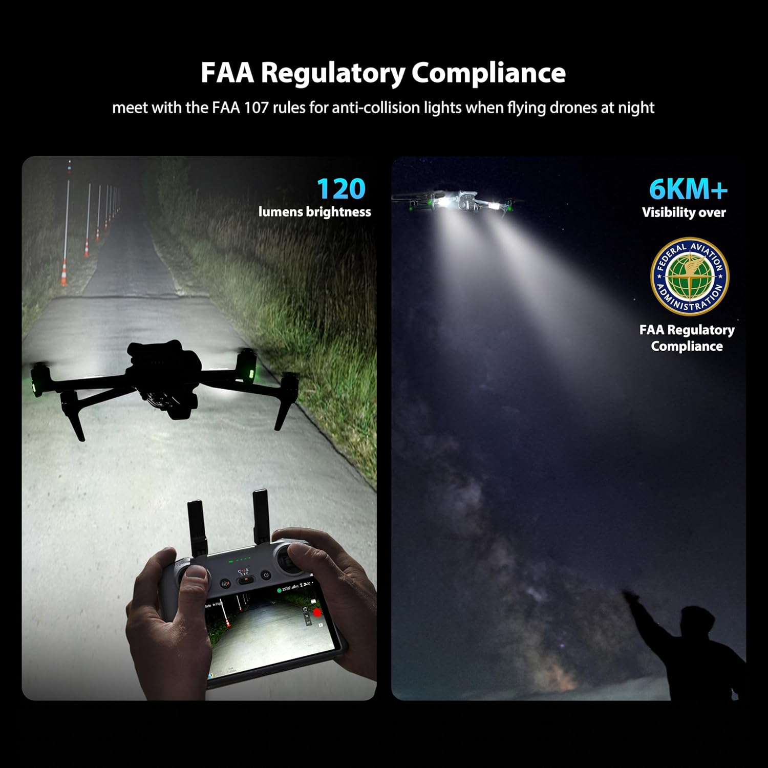 STARTRC Drone luz estroboscópi - Drone Neck Strap reseña y precio