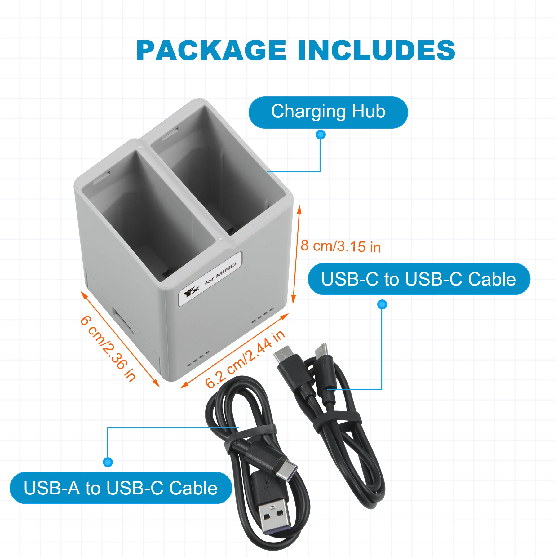 Cargador Hub para Dron DJI Min - Drone Charging Hub reseña y precio