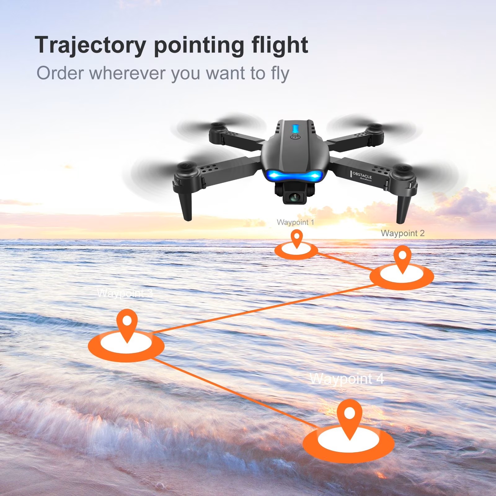 El Dron Plegable E88PRO MAX 20 - Drone Controller Screen reseña y precio