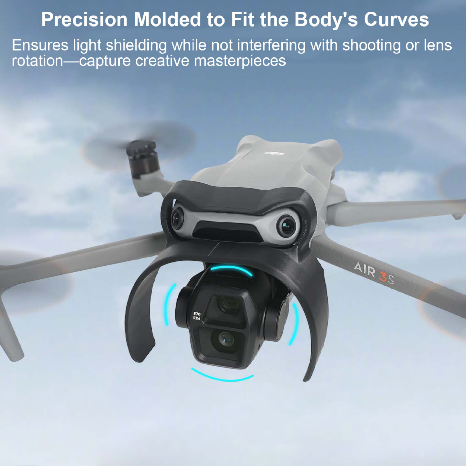 Parasol para Lente DJI Mavic A - Drone Sun Shade reseña y precio