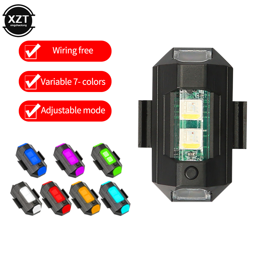 USB LED anticolisión Drone luz - Drone Strobe Light reseña y precio