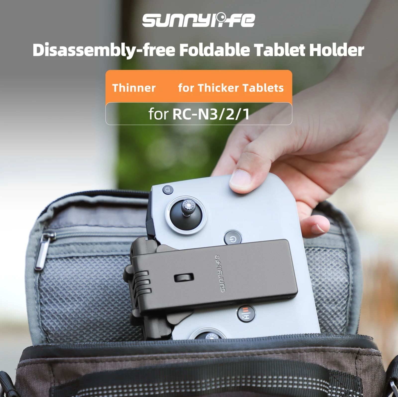 Soporte plegable sin desmontaj - Drone Tablet Mount reseña y precio