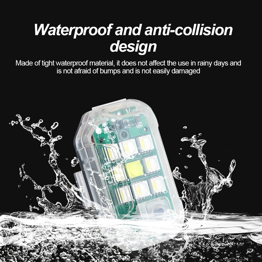 Luz LED estroboscópica de avió - Drone Beacon Light reseña y precio