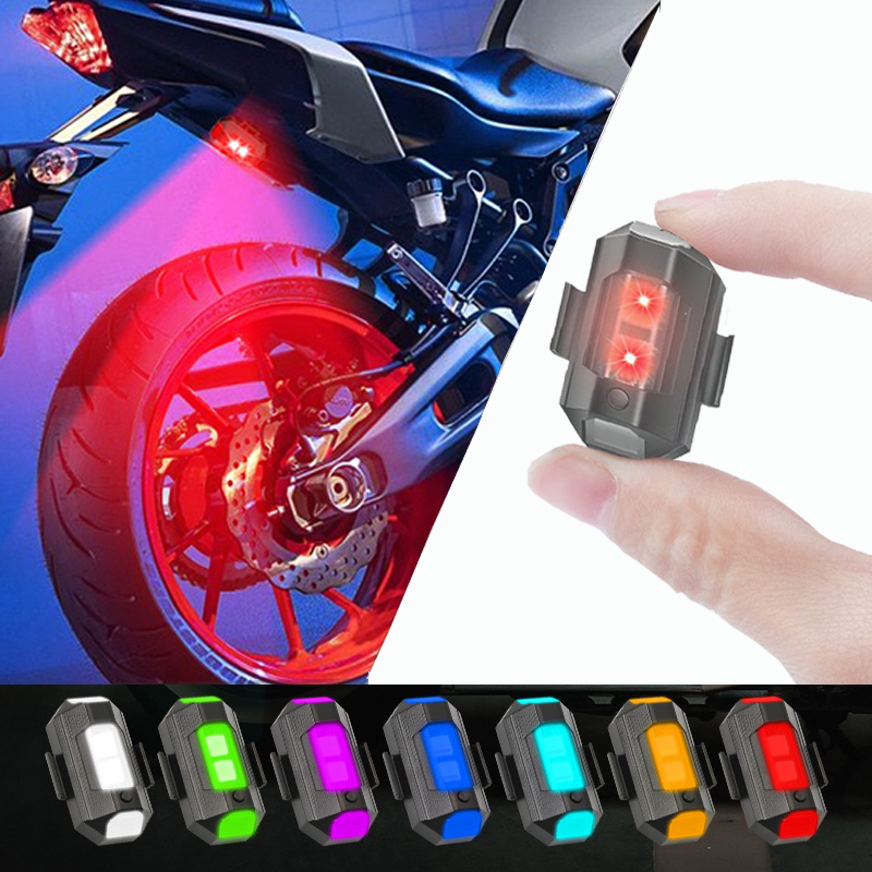 Luces para motocicleta, luz es - Drone Strobe Light reseña y precio