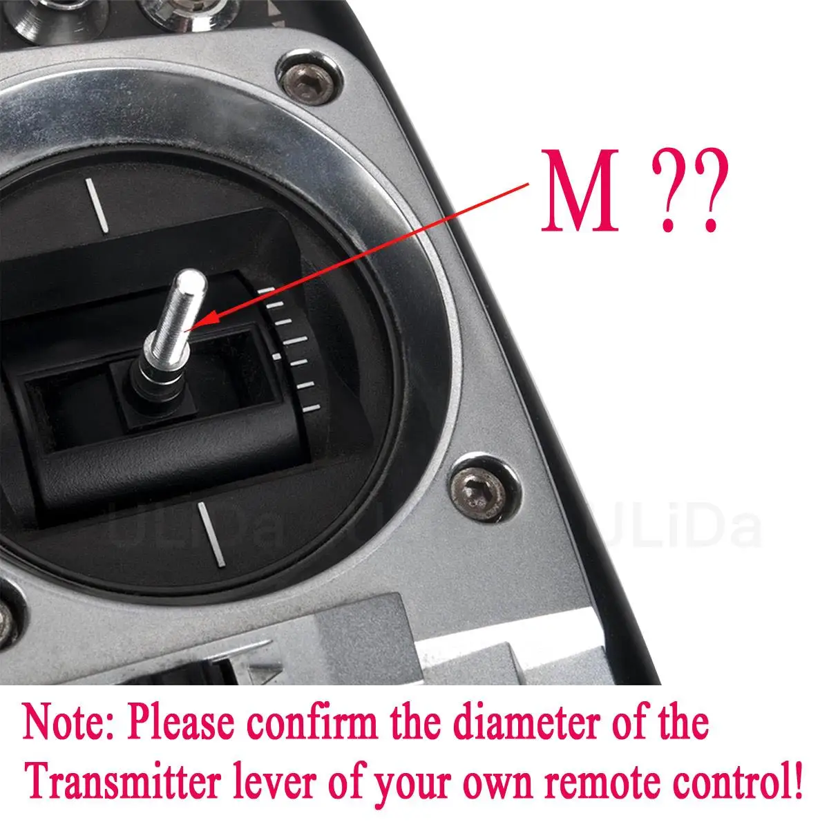 M3 M4 transmisor de aluminio J - Drone Control Stick reseña y precio