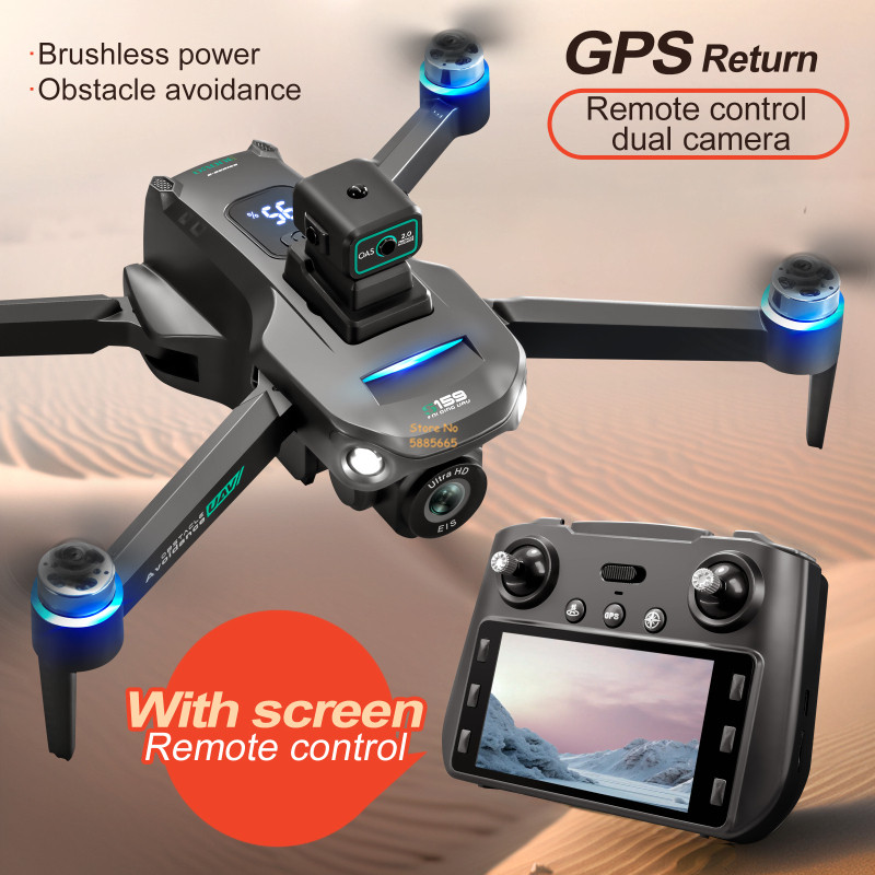 8K Cámara Dual 5G WIFI FPV Con - Drone Beacon Light reseña y precio