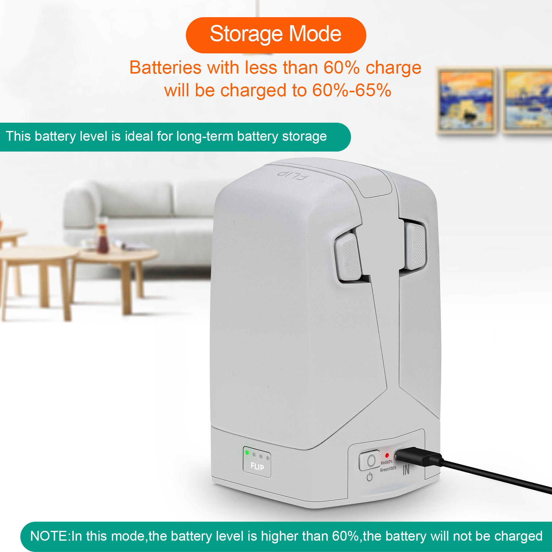 Cargador de Batería Dual de 45 - Drone Charging Hub reseña y precio