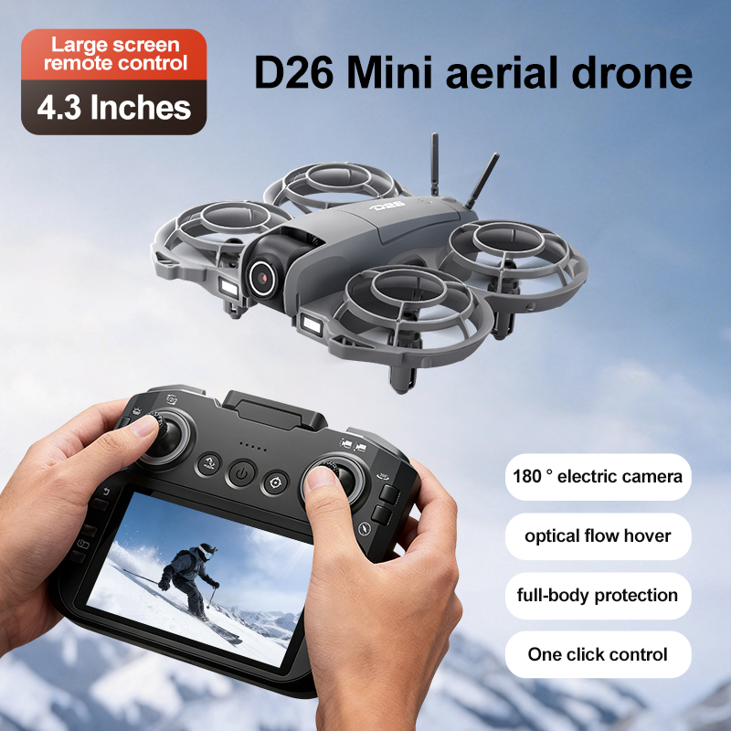 Dron D26 4K Aéreo HD 180 °   D - Drone Battery Adapter reseña y precio