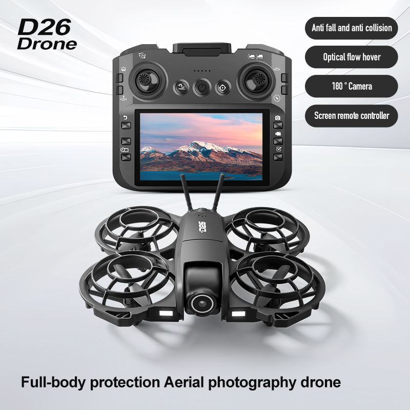Dron D26 4K Aéreo HD 180 °   D - Drone Battery Adapter reseña y precio