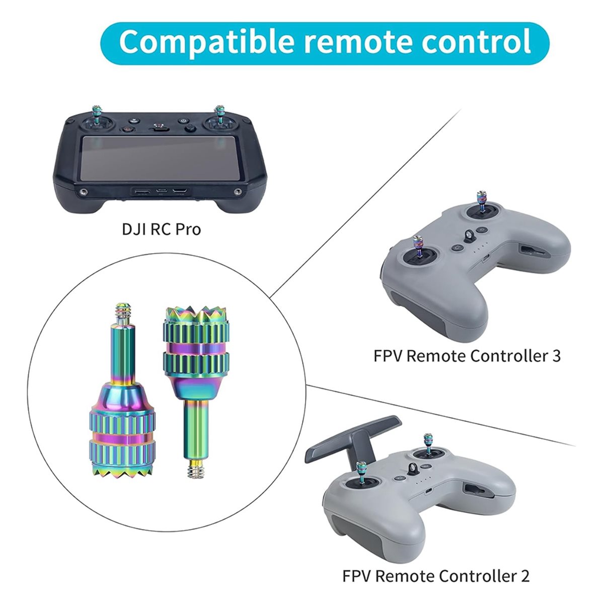 DT75BG 4 Palancas de Control M - Drone Control Stick reseña y precio