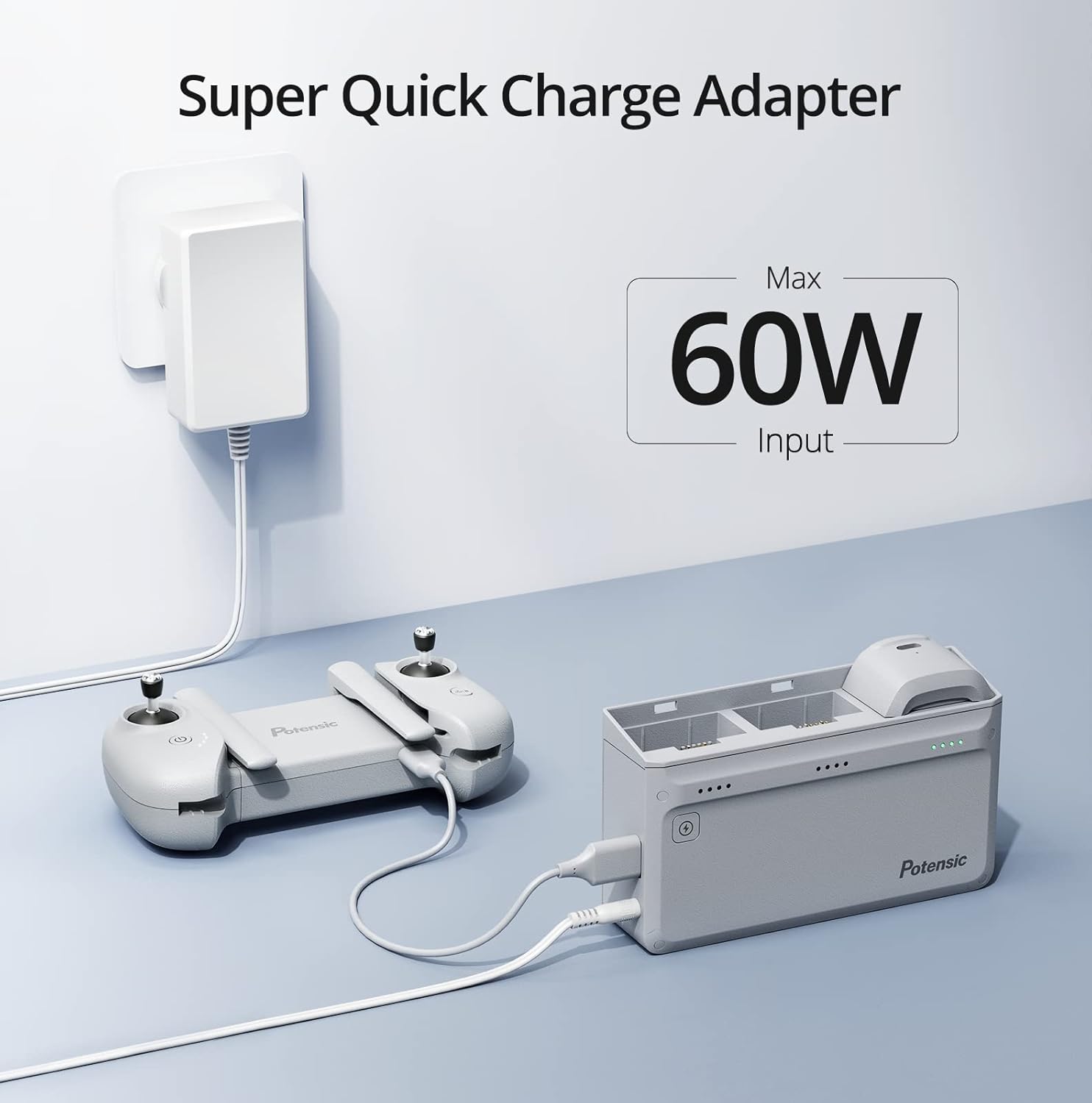 Centro de Carga Original Poten - Drone Charging Hub reseña y precio