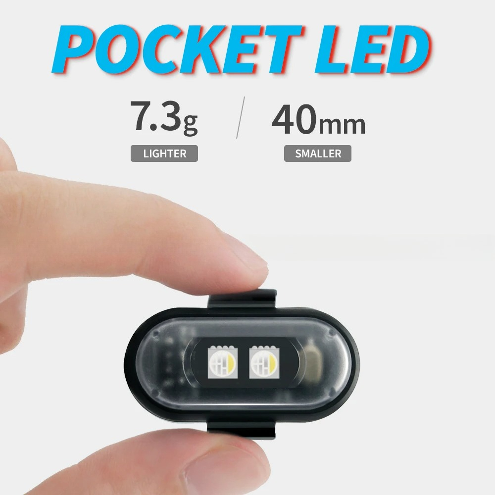 Luz estroboscópica para motoci - Drone Strobe Light reseña y precio