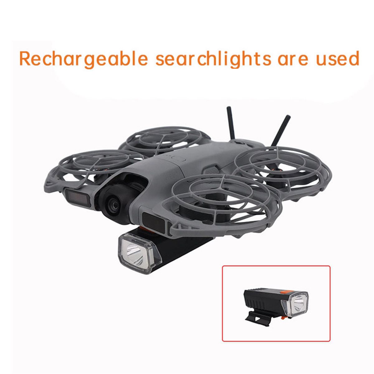 Linterna de Búsqueda Recargabl - Drone Beacon Light reseña y precio