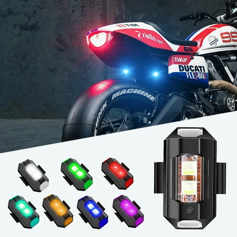 Luces para motocicleta, luz es - Drone Strobe Light reseña y precio
