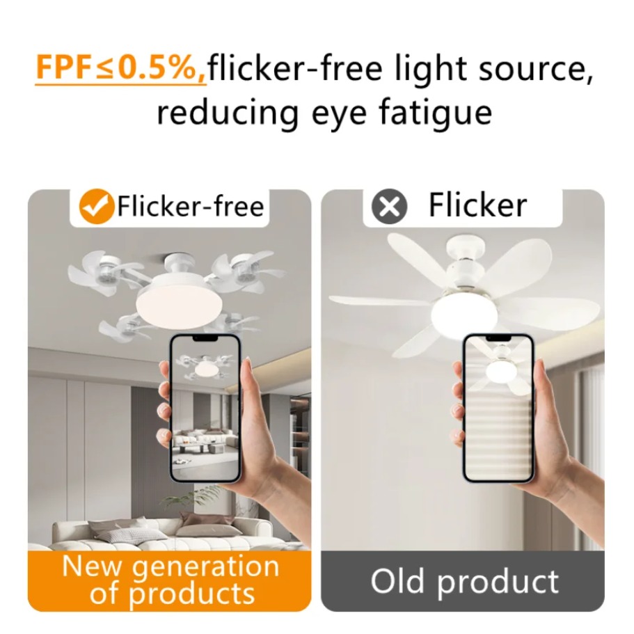 Ventilador de Techo con Luz, D - Drone Beacon Light reseña y precio