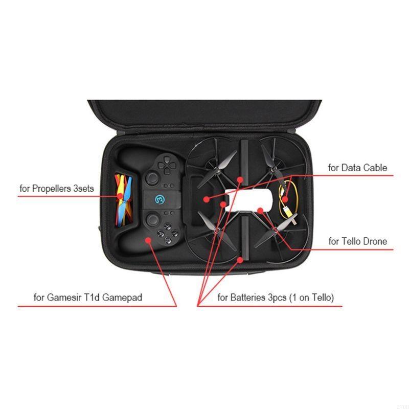 Viaje EVA para bolso batería d - Drone Carrying Case reseña y precio
