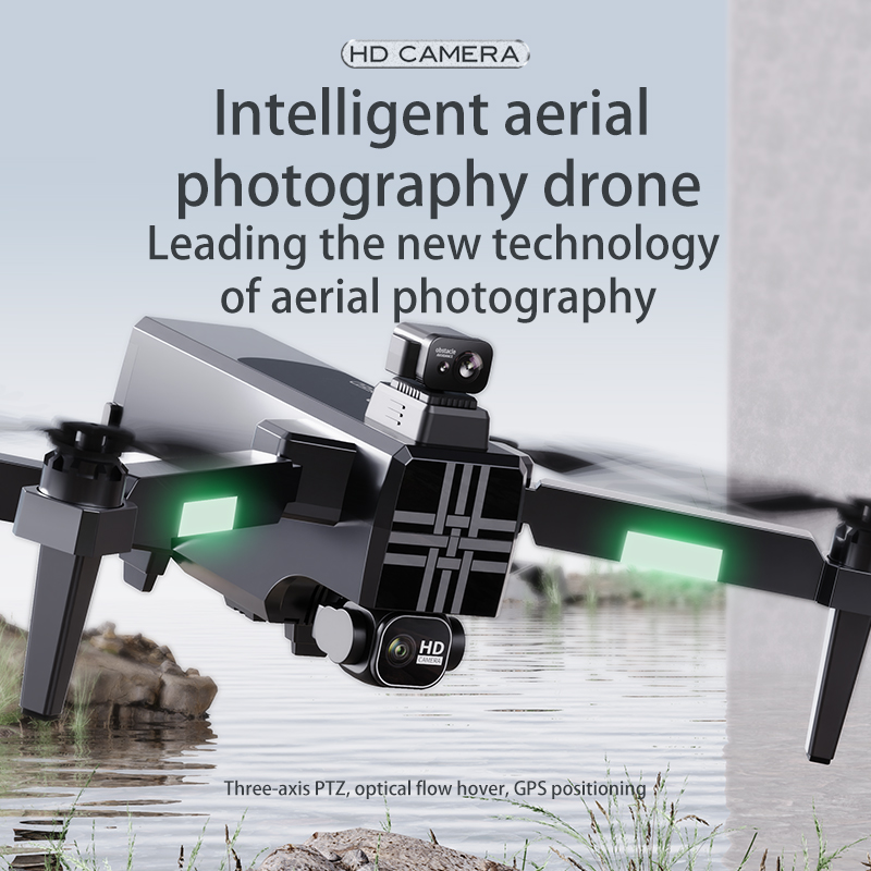 Dron A380 4K HD de tres ejes,  - Drone Battery Adapter reseña y precio