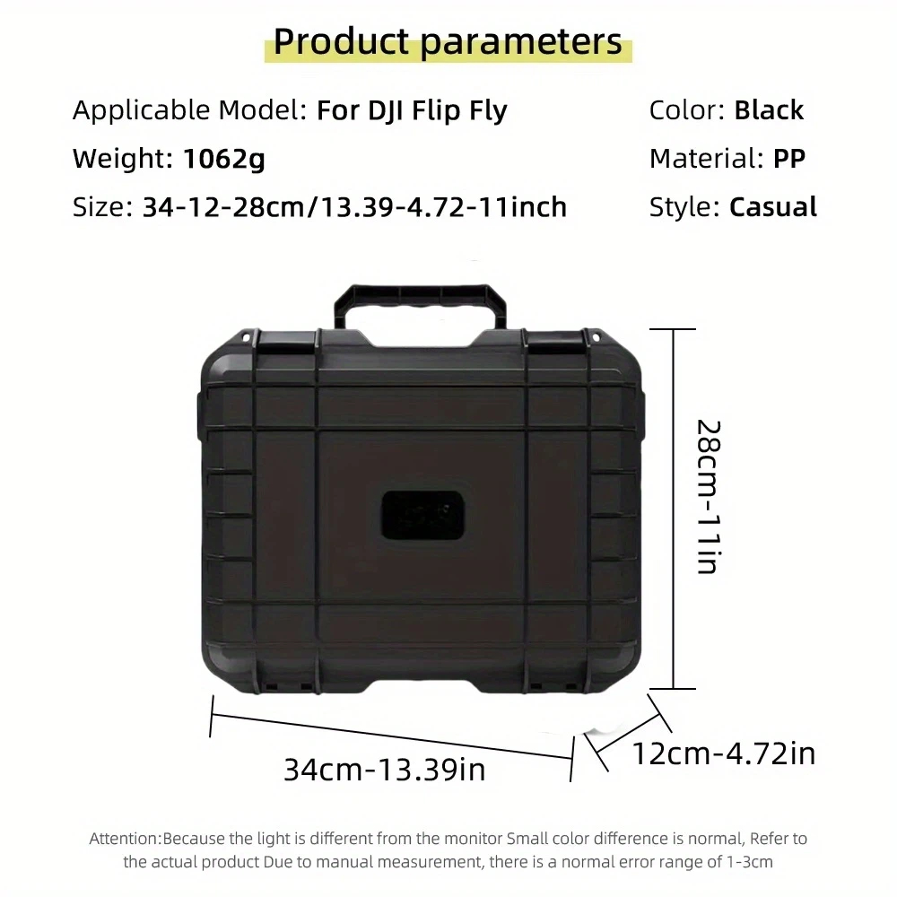 Para estuche de almacenamiento - Drone Hard Shell Case reseña y precio