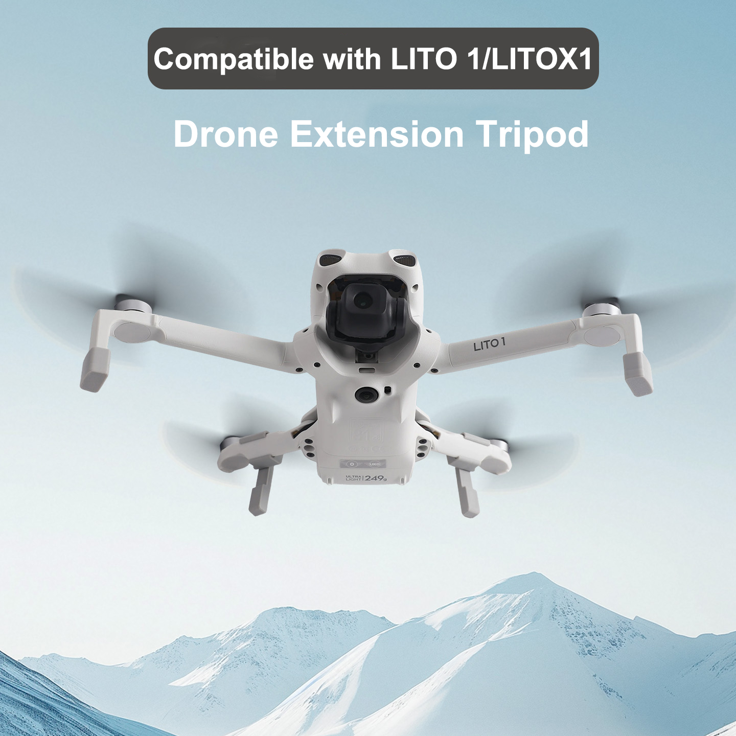 Extensor de tren de aterrizaje - Drone Landing Pad reseña y precio
