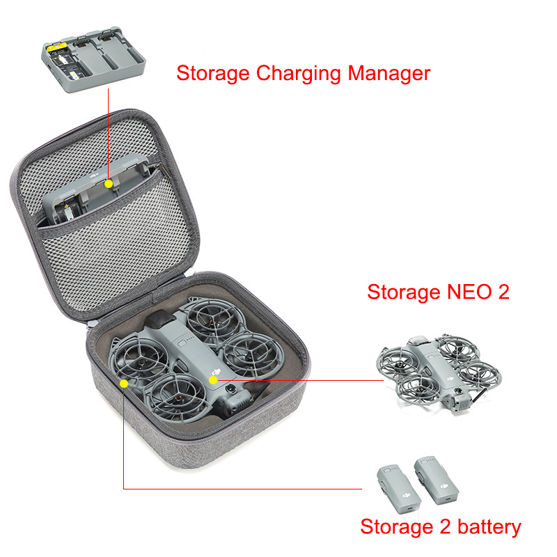 Estuche de transporte a prueba - Drone Hard Shell Case reseña y precio