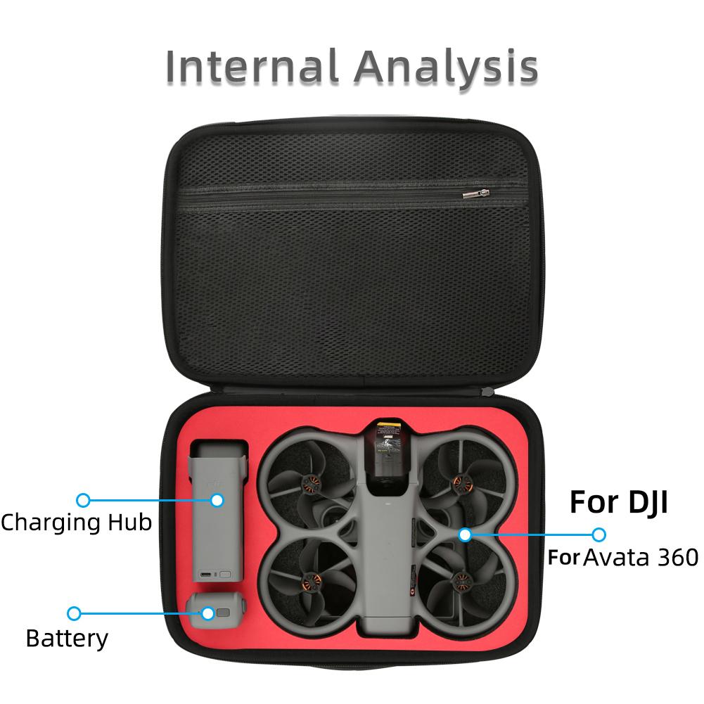 Caja de transporte portátil pa - Drone Hard Shell Case reseña y precio