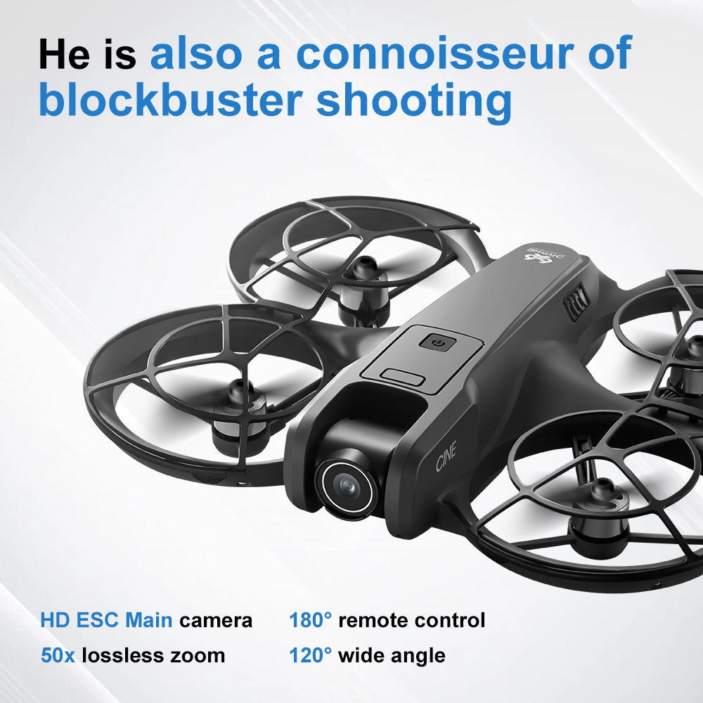 V666 Mini Dron plegable 4K Cám - Drone Battery Adapter reseña y precio