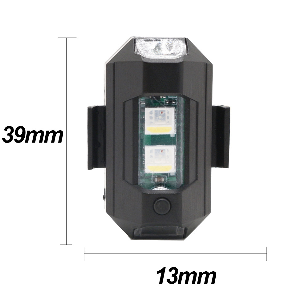 Luz LED de advertencia RGB par - Drone Strobe Light reseña y precio