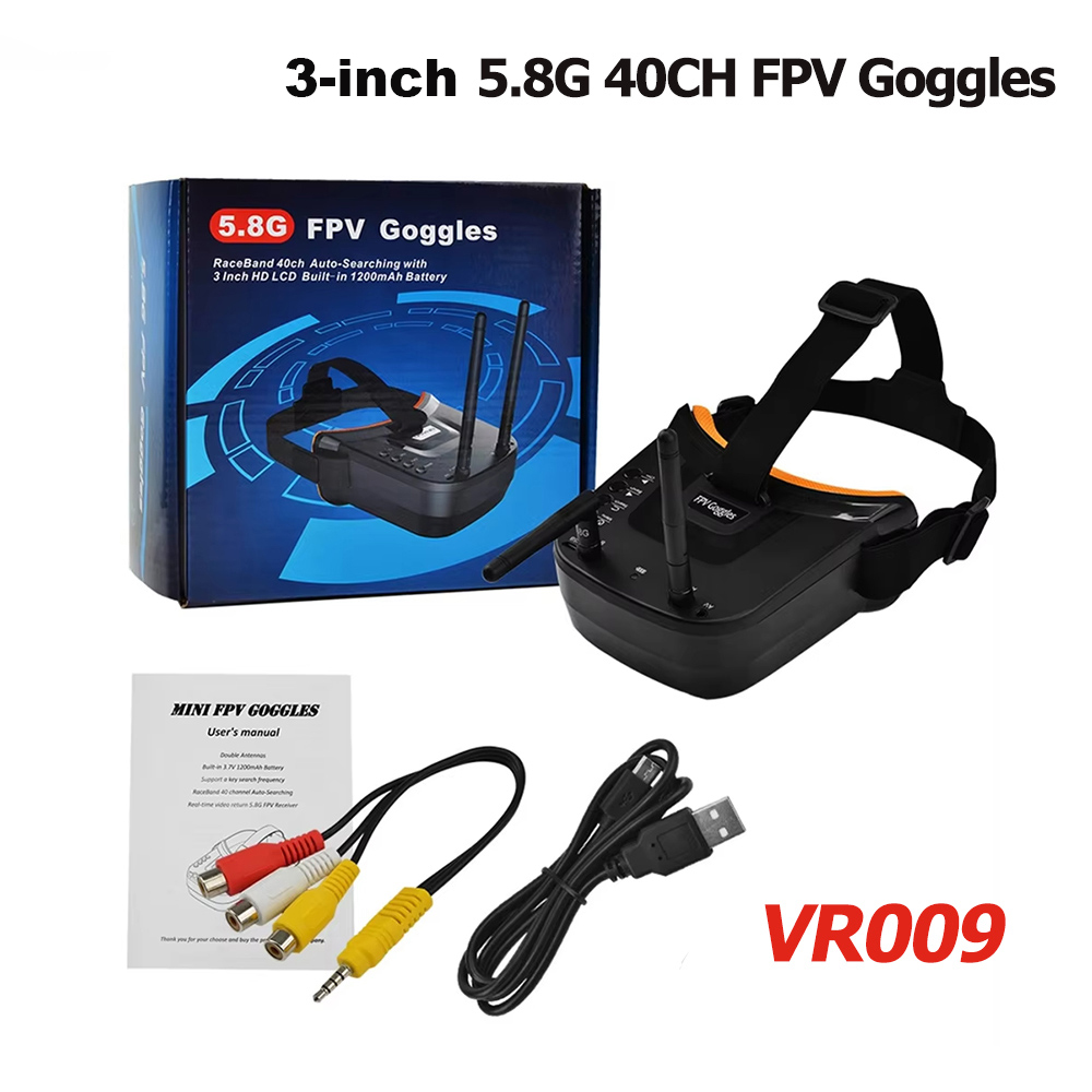Gafas de vídeo VR009 FPV, pant - Drone Controller Screen reseña y precio